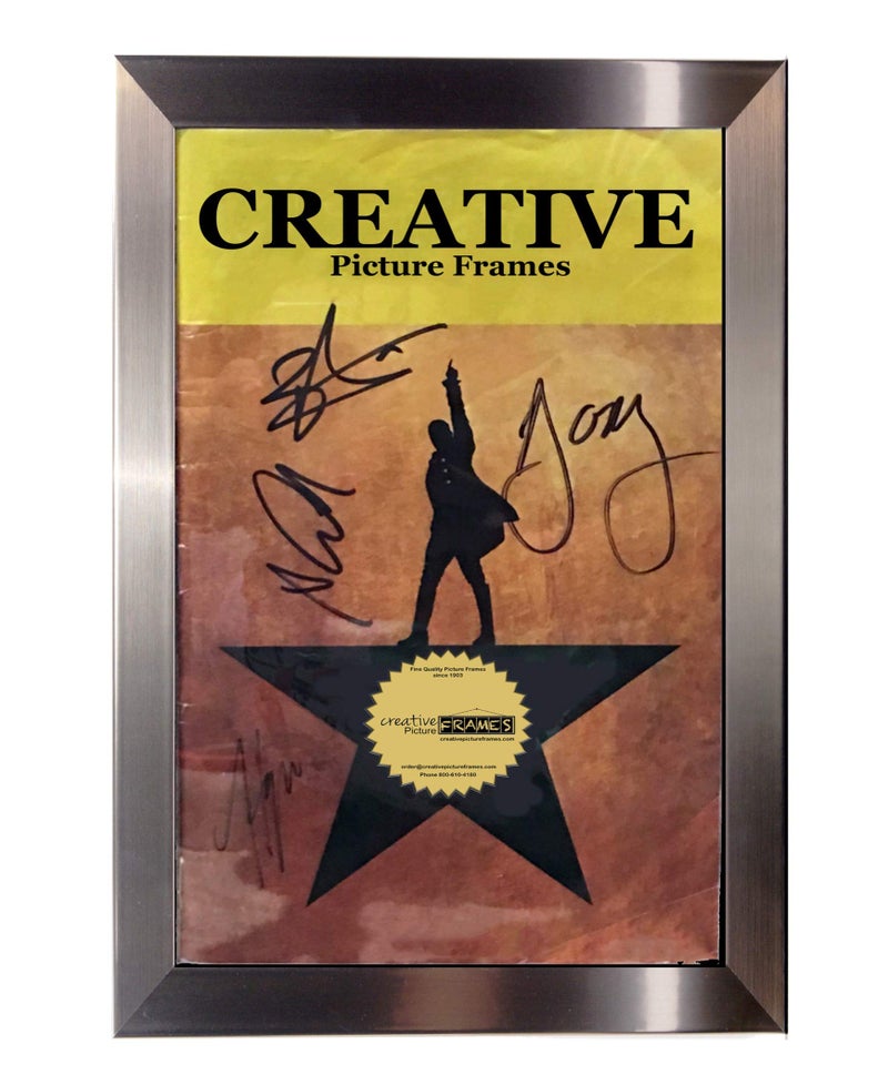 Creative Picture Frames [5.5x8.5bk] Black Theatre Frame, Holds 5.5x8.5-inch Media with Installed Hanger and Easel (Theatre Bill not Included) - Image 2